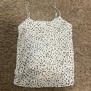 Leopard print camisole